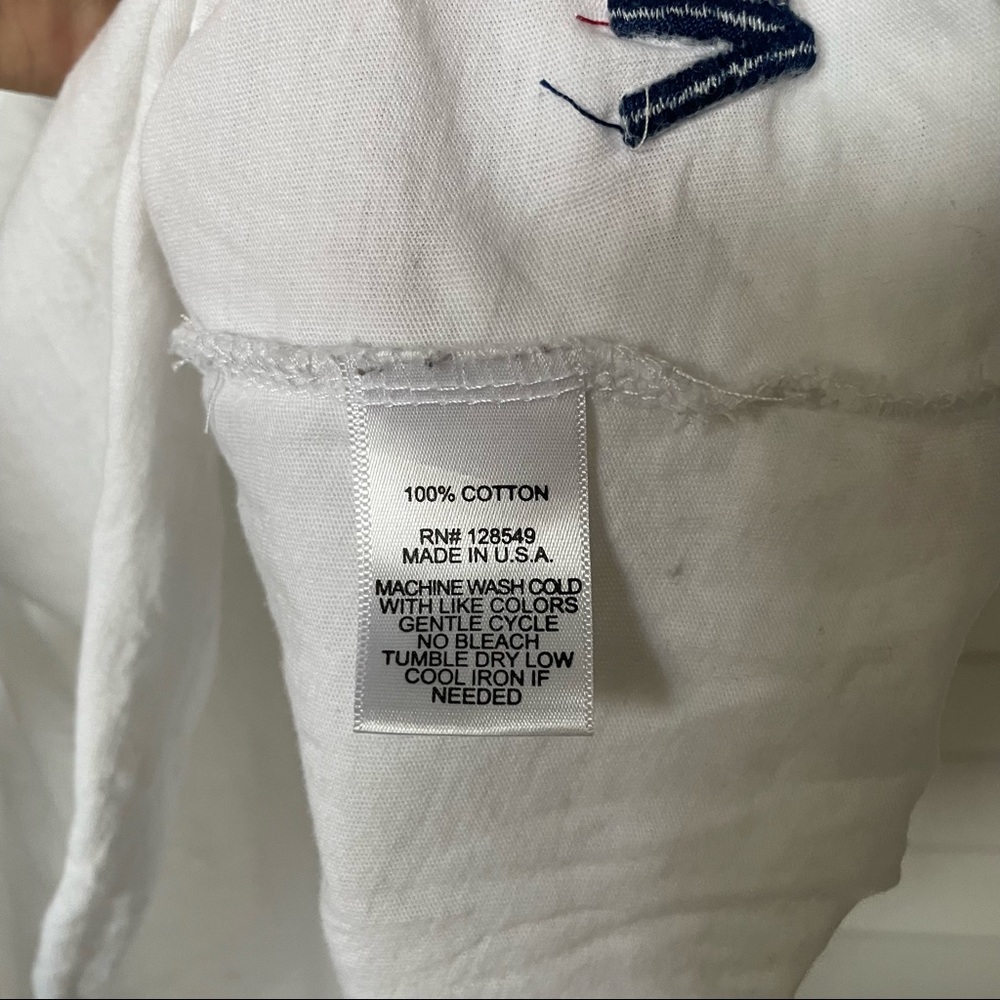 🌟 Aviator Nation white crop top - Picture 4 of 4